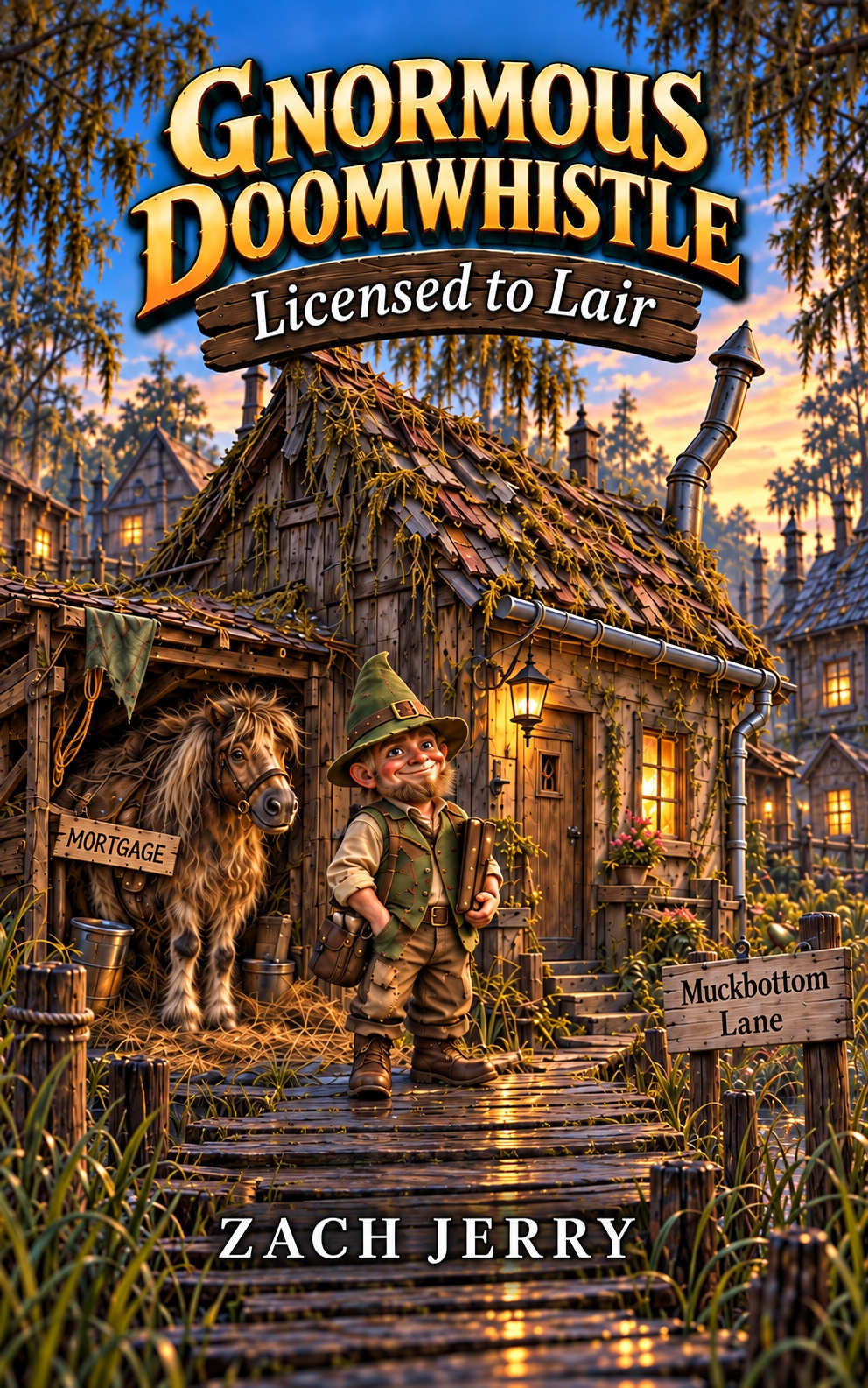 Cover of Gnormous Doomwhistle: Licensed to Lair by Zach Jerry