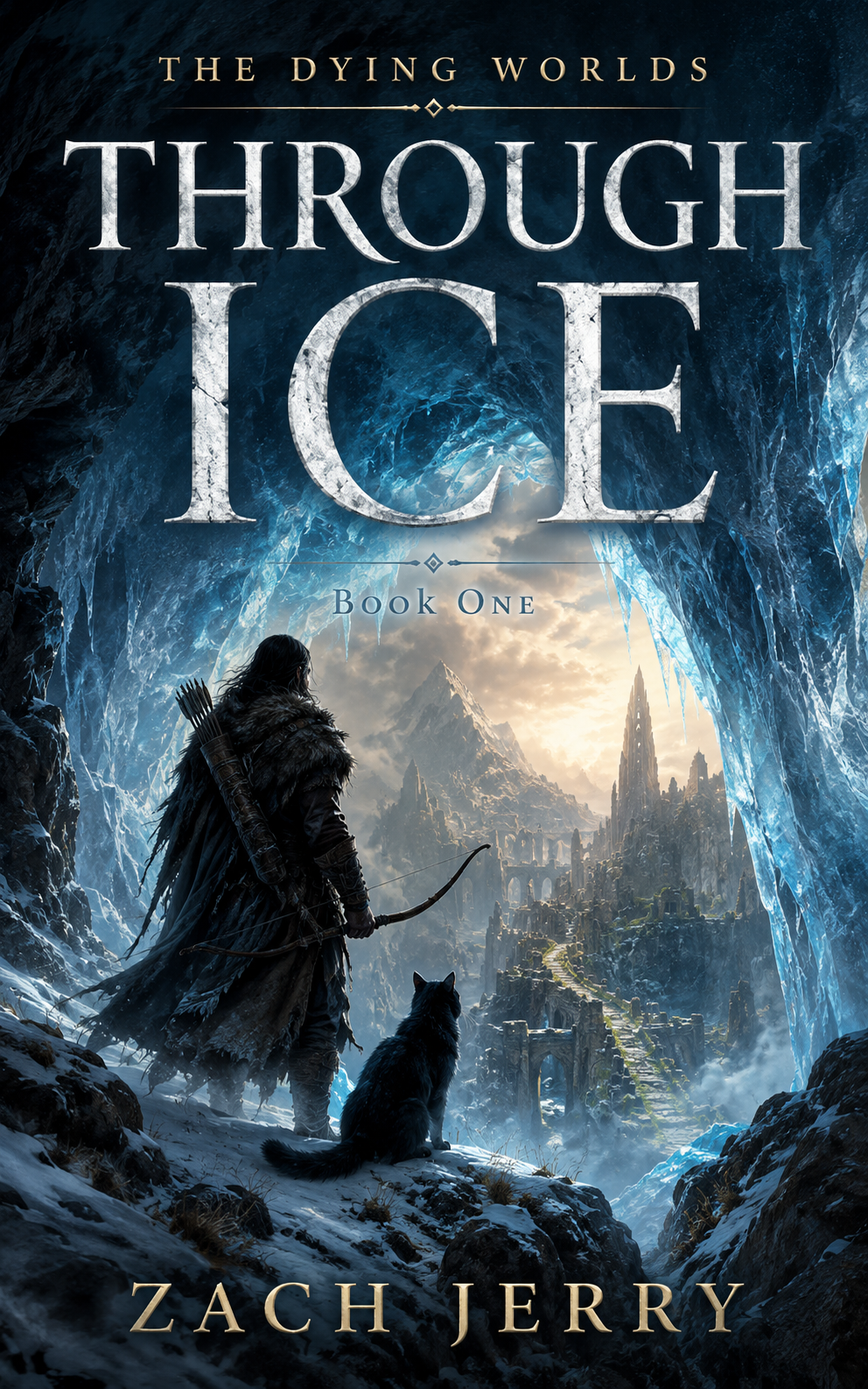 Cover of The Dying Worlds: Through Ice by Zach Jerry